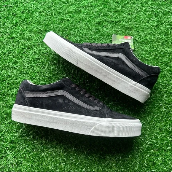 Vans Old Skool Pig Suede Nine Iron - Picture 7 of 10